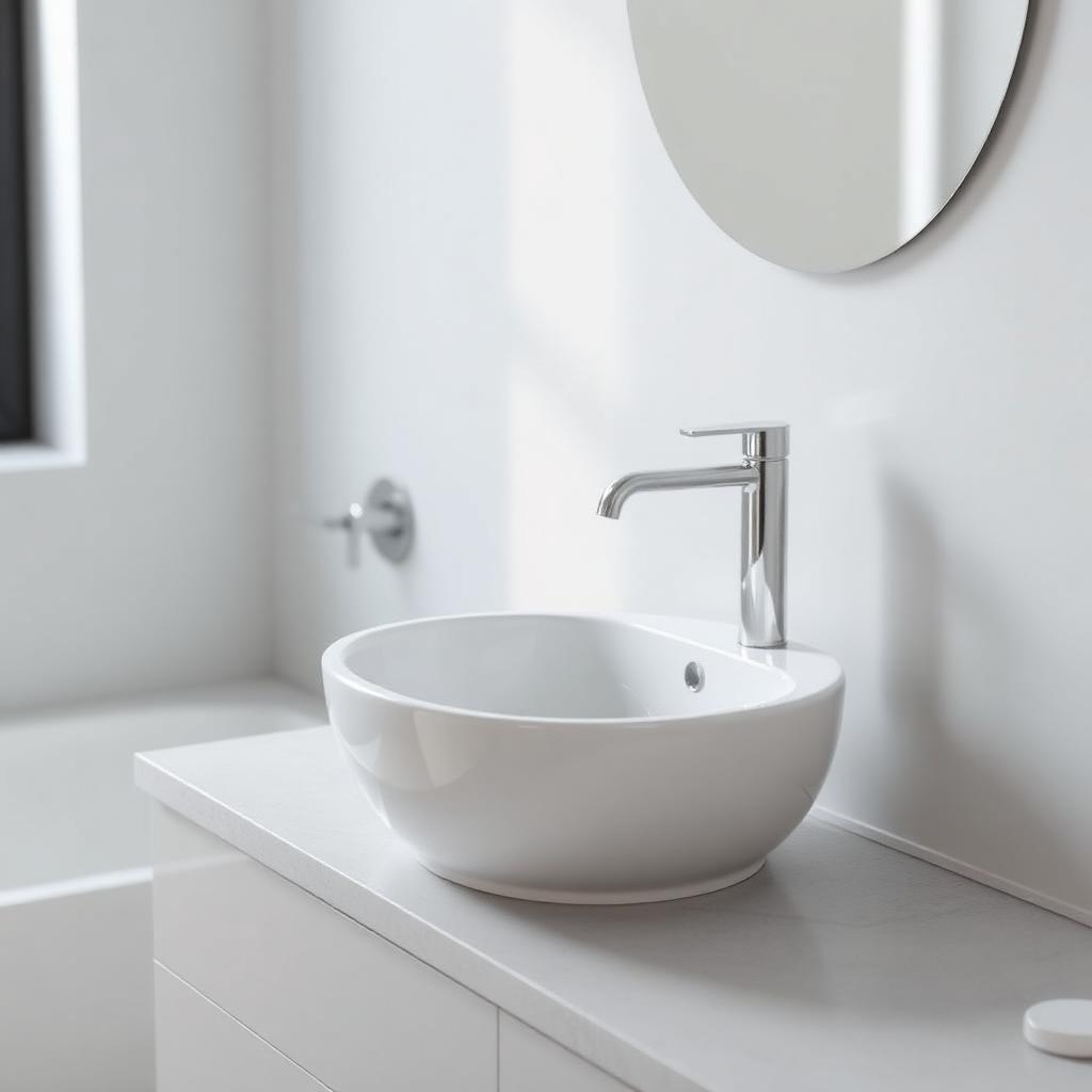Installation sanitaire, vasque et mitigeur